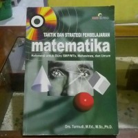 Image of Taktik dan Strategi Pembelajaran Matematika