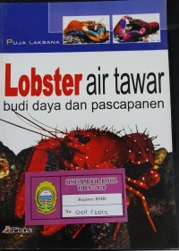 Image of Lobster air tawar : budidaya danpascapanen