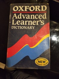 Image of OXFORD Advanced Learners Dictionary